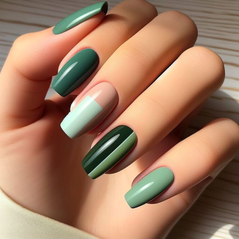 Quick Green Fix: Simple Nail Art Ideas for Instant Glam